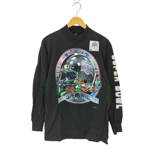 MADE IN USA FRONT ROW L/Sプリントハイネックトレーナー コピーライト1992 メンズ import:M