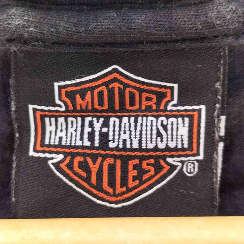 ハーレーダビッドソン HARLEY-DAVIDSON 00s USA製 Hanesボディ ドラゴンプリントTシャツ コピーライト2002 メンズ import:L