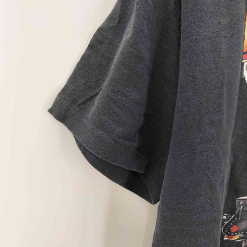 ハーレーダビッドソン HARLEY-DAVIDSON 90s USA製 BLOCKHEAD 両面プリントTシャツ コピーライト1991 メンズ import:L