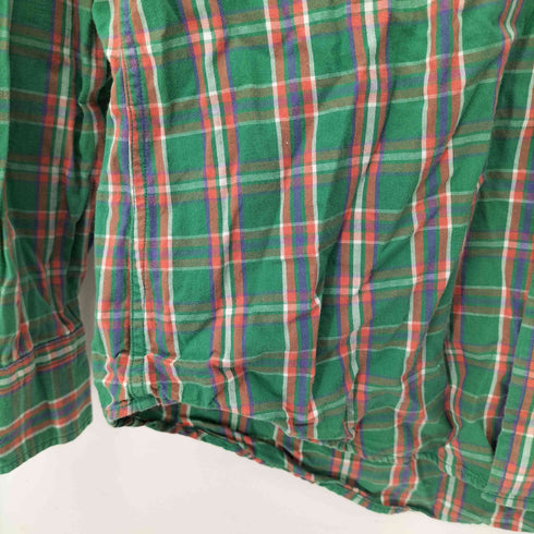 ポロバイラルフローレン Polo by RALPH LAUREN ホンジュラス製 チェック ボタンダウンシャツ メンズ 18