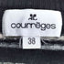 クレージュ courreges ペプラム ウール ニット レディース JPN:38