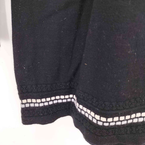 クレージュ courreges ペプラム ウール ニット レディース JPN:38