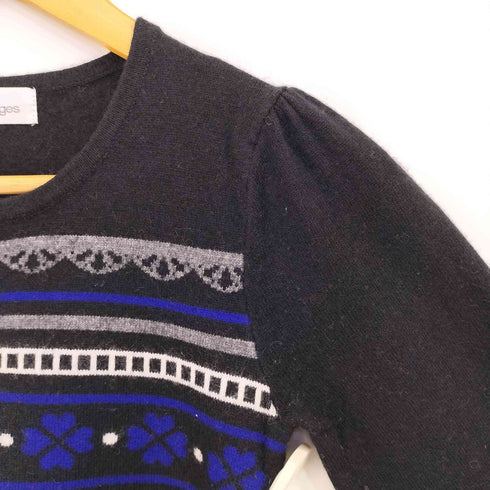 クレージュ courreges ウール混 ニットチュニック レディース JPN:38