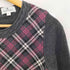 クレージュ courreges チェック ウール ニット レディース JPN:38