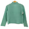 クレージュ courreges アクリルウール センターロゴ ハイネックニット レディース JPN:38