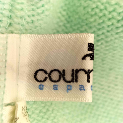 クレージュ courreges アクリルウール センターロゴ ハイネックニット レディース JPN:38