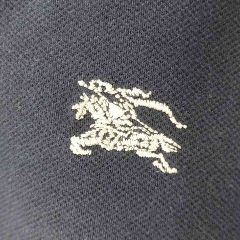 バーバリーブルーレーベル BURBERRY BLUE LABEL ロゴ刺繍 ポロシャツ レディース JPN:38