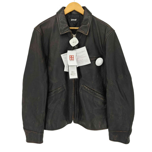 ショット Schott LEATHER SPORTS JACKET メンズ import:XL