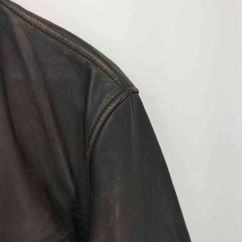 ショット Schott LEATHER SPORTS JACKET メンズ import:XL