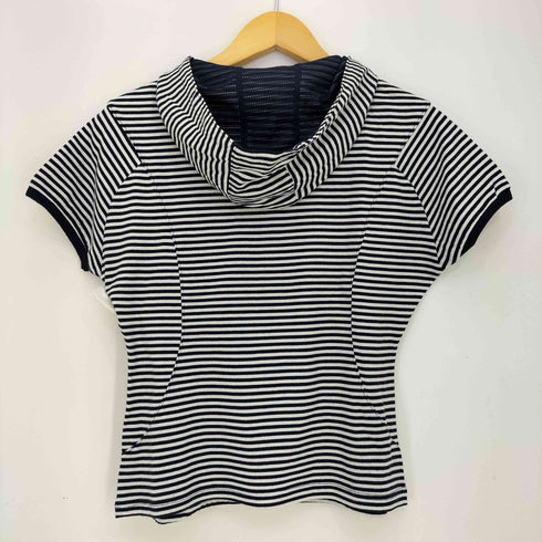 クレージュ courreges Y2K ハーフジップ 半袖パーカー レディース JPN:38
