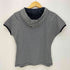 クレージュ courreges Y2K ハーフジップ 半袖パーカー レディース JPN:38