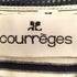 クレージュ courreges Y2K ハーフジップ 半袖パーカー レディース JPN:38