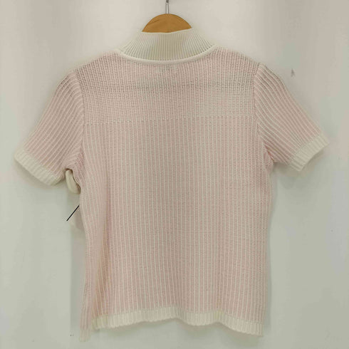 クレージュ courreges ハイネック 半袖ニット レディース JPN:9号