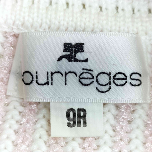 クレージュ courreges ハイネック 半袖ニット レディース JPN:9号