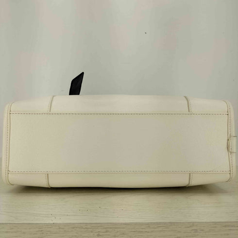 クレージュ courreges エナメル×レザー コンビ ショルダーバッグ ミニボストン レディース