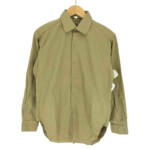 フレンチアーミー FRENCH ARMY 60S SEVRE-VENDEE CERIZAY 短襟 L/S シャツ 67年製 メンズ 37GM