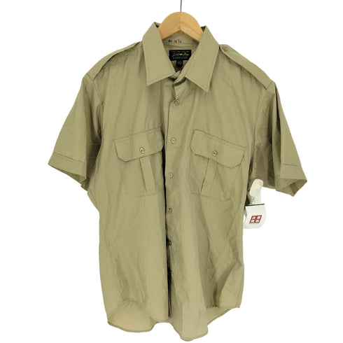 GOLD STAR フラップポケット エポレット ポリコットン S/S シャツ メンズ L/G