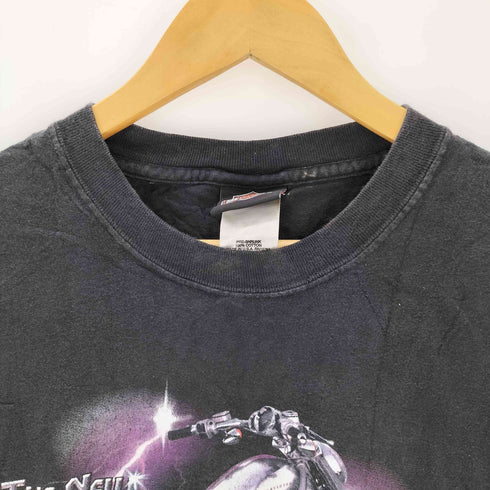 ハーレーダビッドソン HARLEY-DAVIDSON 00s USA製 Hanesボディ V-Rod サンダー 両面プリントTシャツ コピーライト2001 メンズ import:L
