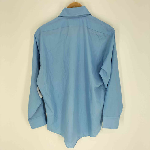 ROMELLI HUGHES&HATCHER デカ襟 襟芯 ポリコットン L/S ドレスシャツ メンズ DOU-1