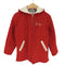 ALADEN ATHLETIC WEAR ウール IDEALジップ 裏地キルティング 袖口リブ フーデッド スタジャン レディース 14