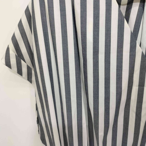 ドニーユ DoNEEyu ストライプ ノースリーブ ワンピース レディース JPN:38
