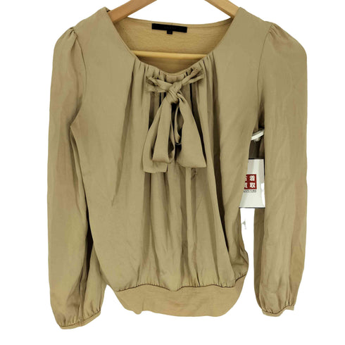 アナイ ANAYI ボウタイ ポリ L/S ブラウス レディース JPN:38