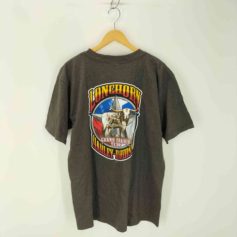 ハーレーダビッドソン HARLEY-DAVIDSON USA製 イーグルロゴ 両面プリントTシャツ コピーライト2006 メンズ import:L
