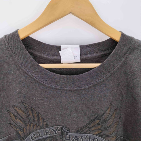 ハーレーダビッドソン HARLEY-DAVIDSON USA製 イーグルロゴ 両面プリントTシャツ コピーライト2006 メンズ import:L
