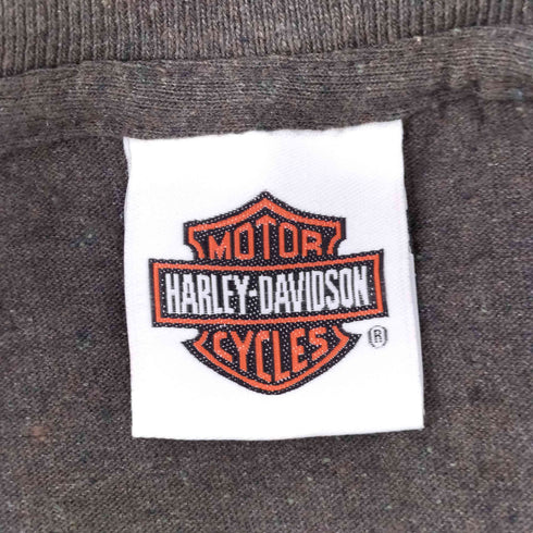 ハーレーダビッドソン HARLEY-DAVIDSON USA製 イーグルロゴ 両面プリントTシャツ コピーライト2006 メンズ import:L
