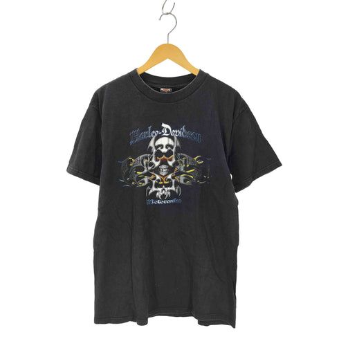 ハーレーダビッドソン HARLEY-DAVIDSON USA製 STUBBS 両面プリントTシャツ メンズ import:L