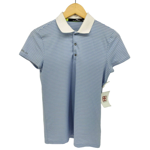 アールエルエックスラルフローレン RLX RALPH LAUREN ボーダー ポロシャツ ゴルフ レディース import:S