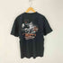 ハーレーダビッドソン HARLEY-DAVIDSON 00s USA製 Hanesボディ スカルロゴ 両面プリントTシャツ コピーライト2008 メンズ import:L