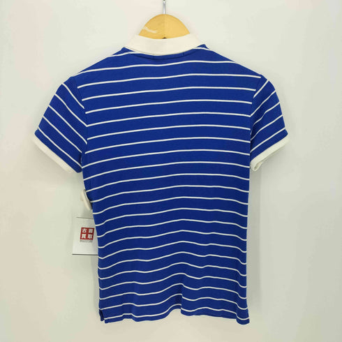 ラルフローレンゴルフ RALPH LAUREN GOLF ポニー刺繍 ボーダーポロシャツ レディース import:M