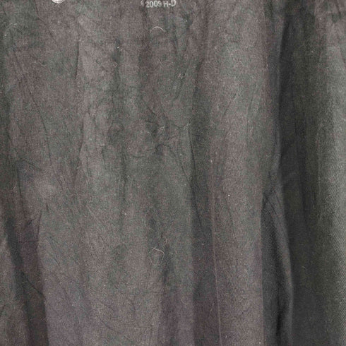 ハーレーダビッドソン HARLEY-DAVIDSON 00s USA製 Hanesボディ 両面プリントTシャツ コピーライト2009 メンズ import:L