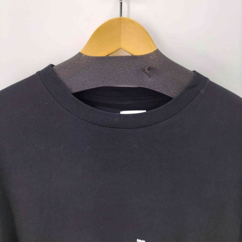 ユニフォームエクスペリメント uniform experiment 袖ロゴ 両面プリント NUMBERING Tシャツ メンズ 3