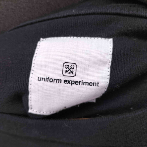 ユニフォームエクスペリメント uniform experiment 袖ロゴ 両面プリント NUMBERING Tシャツ メンズ 3