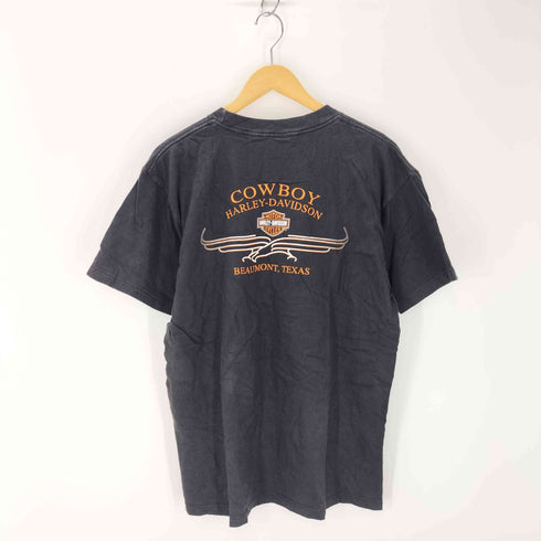 ハーレーダビッドソン HARLEY-DAVIDSON USA製 100周年記念 両面プリントTシャツ メンズ import:L