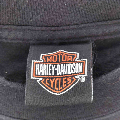 ハーレーダビッドソン HARLEY-DAVIDSON 00s USA製 Hanesボディ 両面プリントTシャツ コピーライト2008 メンズ import:L