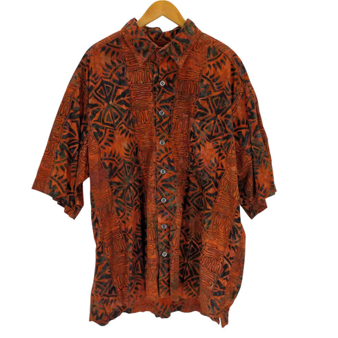 JOHARI WEST 総柄アロハシャツ メンズ 3XL