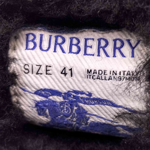 バーバリー BURBERRY A:MF CHUGGA BOOT シアリング クリーパー ハイカットブーツ メンズ 41