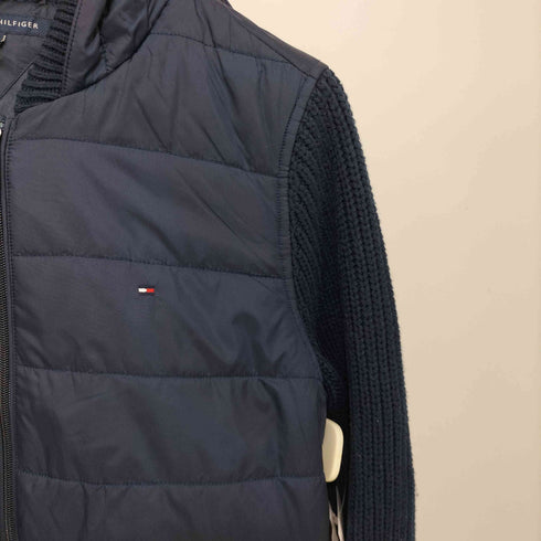 トミーヒルフィガー TOMMY HILFIGER 袖ニット 切替 中綿 キルティング ジャケット メンズ import:M