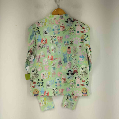 FRUFRU キャラクタープリントモックネックTシャツ レディース