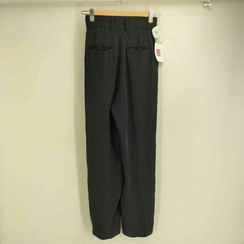 ロクビューティーアンドユースユナイテッドアローズ 6 BEAUTY & YOUTH UNITED ARROWS GEORGETTE TUCK PANTS ニュージョーゼット タックパンツ レディース 32