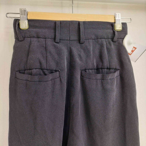ロクビューティーアンドユースユナイテッドアローズ 6 BEAUTY & YOUTH UNITED ARROWS GEORGETTE TUCK PANTS ニュージョーゼット タックパンツ レディース 32