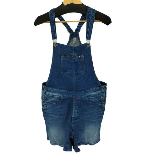 ジースターウーマン G-STAR WOMAN MIDGE SALOPETTE SHORT WMN デニムサロペット レディース import:S