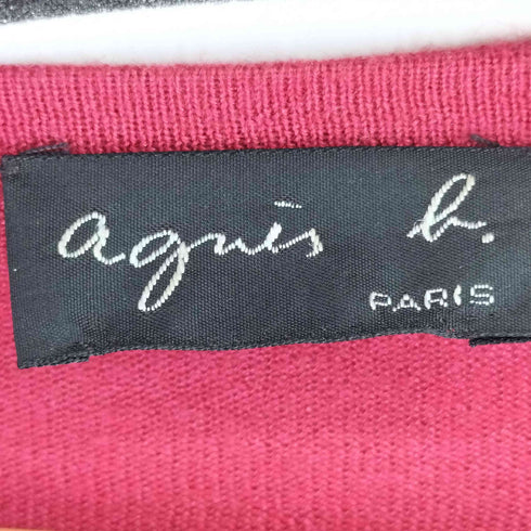 アニエスベー agnes b. クロップドカーディガン レディース