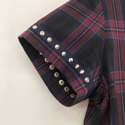 サカイ Sacai スタッズデザインチェックワンピース レディース 2