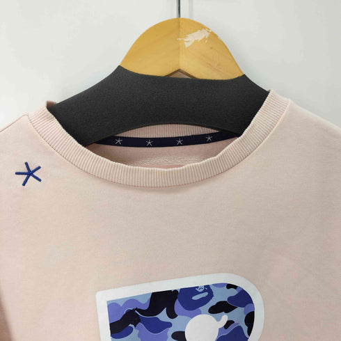 アベイシングエイプ A BATHING APE BAPY STORE HARAJUKU 1周年記念 ベイプカモトレーナー レディース XS