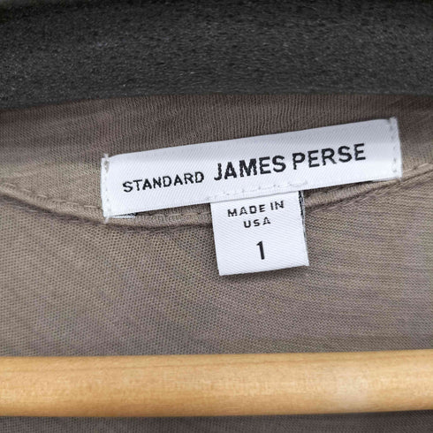 ジェームスパース JAMES PERSE USA製 フロント2ポケット オープンカラーシャツ レディース JPN:1