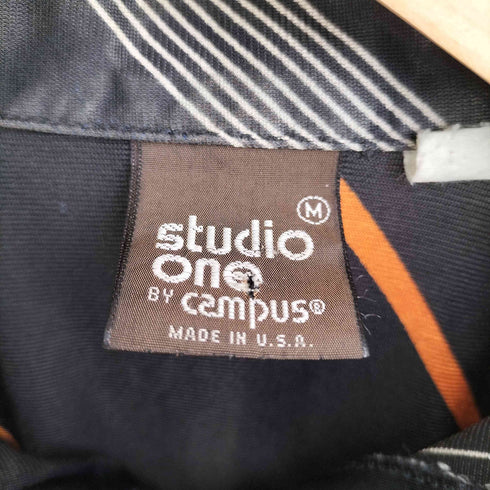 Studio One By Campus 80-90s USA製 総柄 シャツ メンズ import:M